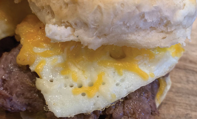 venison breakfast sandwich recipe