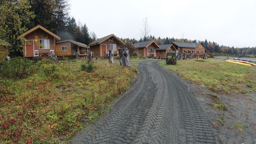 cabins at Icy Bay Lodge