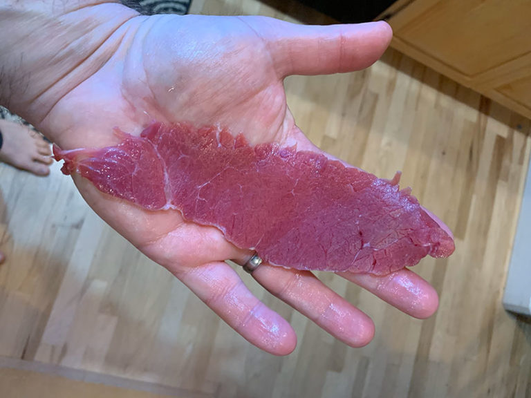 How to Make Moose Jerky Hunt Alaska Magazine